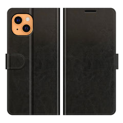 Funda de cuero con textura R64 para iPhone 13
