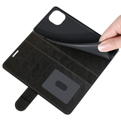 Funda de cuero con textura R64 para iPhone 13