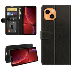 Funda de cuero con textura R64 para iPhone 13