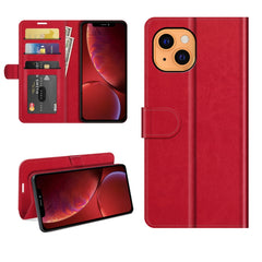 Funda de cuero con textura R64 para iPhone 13