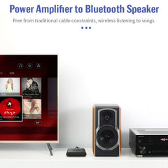 Receptor de audio B21 Bluetooth 5.0 compatible con salida AUX RCA