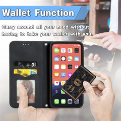 Retro Skin Feel Business Funda de cuero con ...