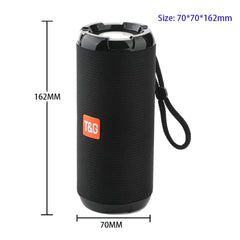 Altavoz inalámbrico estéreo portátil impermeable T&G TG621