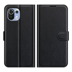 Para Xiaomi Mi 11 Lite Litchi Texture Funda ...