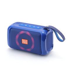 Altavoz Bluetooth portátil TG193 con luz LED