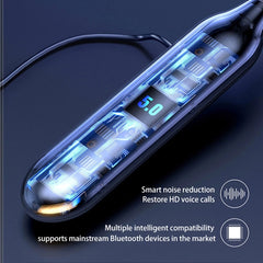 Auriculares estéreo magnéticos con banda para el cuello 960 y pantalla LED