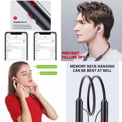 Auriculares estéreo magnéticos con banda para el cuello 960 y pantalla LED