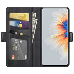 Para Xiaomi Mix 4 Estuche de cuero magnético de doble cara