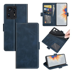 Para Xiaomi Mix 4 Estuche de cuero magnético de doble cara