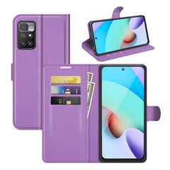 Para Xiaomi Redmi 10 Litchi Texture Funda pr...