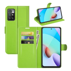 Para Xiaomi Redmi 10 Litchi Texture Funda pr...