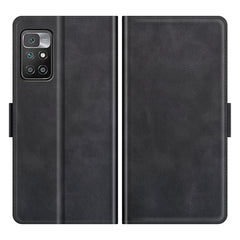 Para Xiaomi Redmi 10 Estuche de cuero con ta...