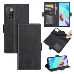 Para Xiaomi Redmi 10 Estuche de cuero con ta...