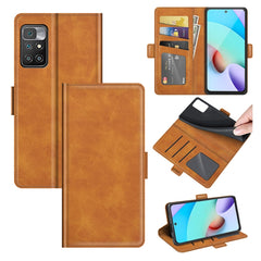 Para Xiaomi Redmi 10 Estuche de cuero con ta...