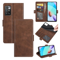 Para Xiaomi Redmi 10 Estuche de cuero con ta...