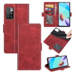 Para Xiaomi Redmi 10 Estuche de cuero con ta...