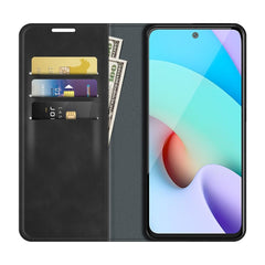 Para Xiaomi Redmi 10 Estuche de cuero con su...