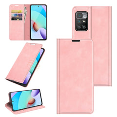 Para Xiaomi Redmi 10 Estuche de cuero con su...