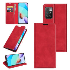 Para Xiaomi Redmi 10 Estuche de cuero con su...