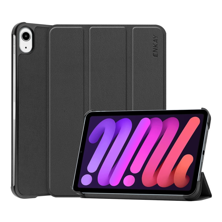ENKAY Custer Texture Horizontal Flip PU + PC...