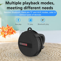 Altavoz Bluetooth portátil IPX65 con pantalla LED BT368
