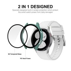 ENKAY PC Case + Glass Film para Samsung Galaxy Watch4 44mm