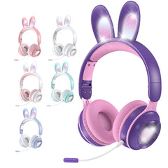 KE-01 Auriculares Bluetooth Inalámbricos Oreja de Conejo con Micrófono