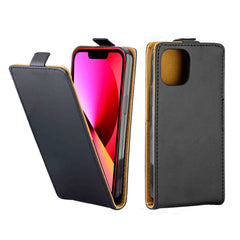 Estuche de cuero TPU con tapa vertical de es...