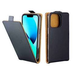 Estuche de cuero TPU con tapa vertical de es...