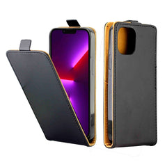 Estuche de cuero TPU con tapa vertical de es...