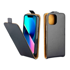 Estuche de cuero TPU con tapa vertical de es...