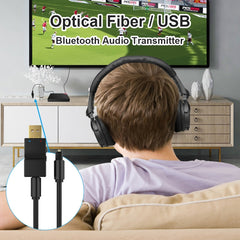 SW03 Transmisor de audio Bluetooth 5.0 2 en 1