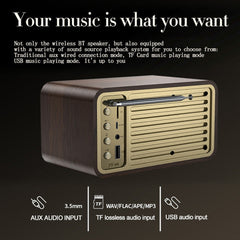 Altavoz retro inalámbrico BT5.0 JY-66
