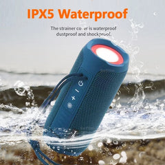 Altavoz Bluetooth inalámbrico portátil para exteriores LED TG227