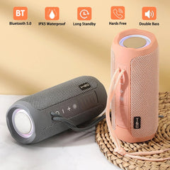 Altavoz Bluetooth inalámbrico portátil para exteriores LED TG227