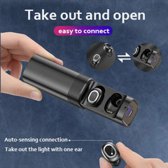 T&G TG909 TWS Mini Auriculares Bluetooth Estéreo de Doble Canal