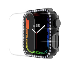 ENKAY PC Case+Película PET curvada para Apple Watch Series 7 45mm