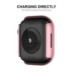 ENKAY PC Case+Película PET curvada para Apple Watch Series 7 45mm