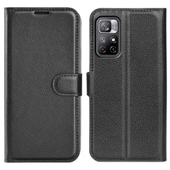 Para Xiaomi Redmi Note 11 Litchi Texture Fun...