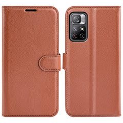 Para Xiaomi Redmi Note 11 Litchi Texture Fun...