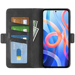 Para Xiaomi Redmi Note 11 Funda de cuero con...