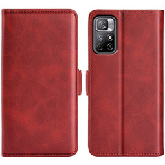 Para Xiaomi Redmi Note 11 Funda de cuero con...