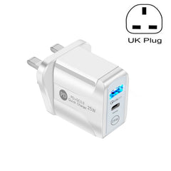 Cargador rápido de dos puertos USB PD25W USB...