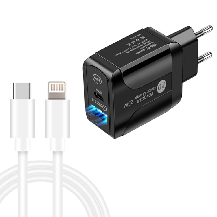 PD25W USB-C / Type-C + QC3.0 USB Dual Ports ...