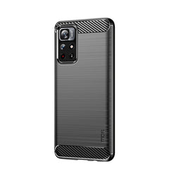 Funda de teléfono de TPU suave de fibra de c...