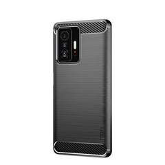Funda de teléfono de TPU suave de fibra de c...