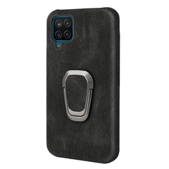 Funda de teléfono de PU con soporte de anill...