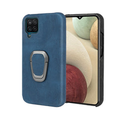 Funda de teléfono de PU con soporte de anill...