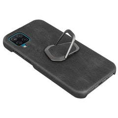 Funda de teléfono de PU con soporte de anill...