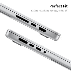 ENKAY Tapones Antipolvo para MacBook Pro 2021 14.2 / 16.2 pulgadas